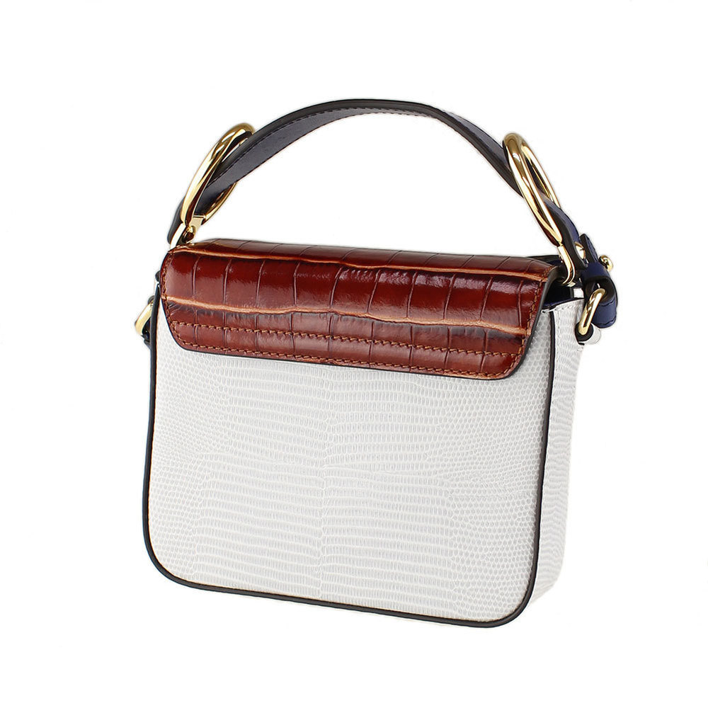 Chloe Pochette Python Mixed Materials Shoulder Ba… - image 4